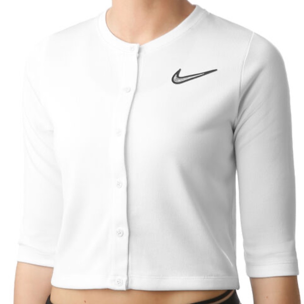 Nike Court Tennis Cardigan White